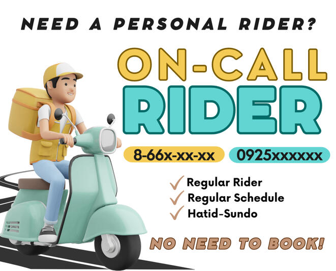On-Call Rider Leaflet
